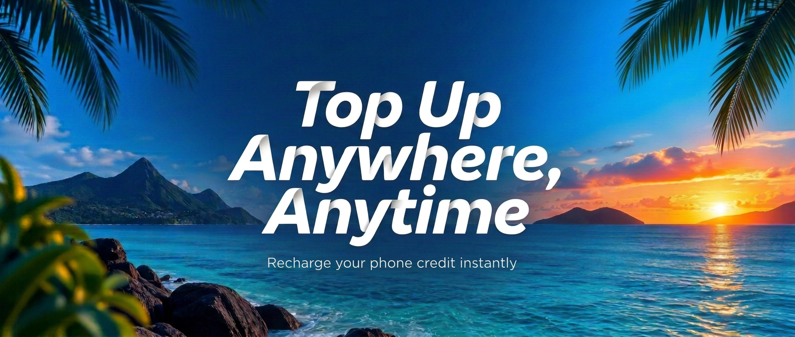 FLOW Top Up — recharge your phone credit instantly
